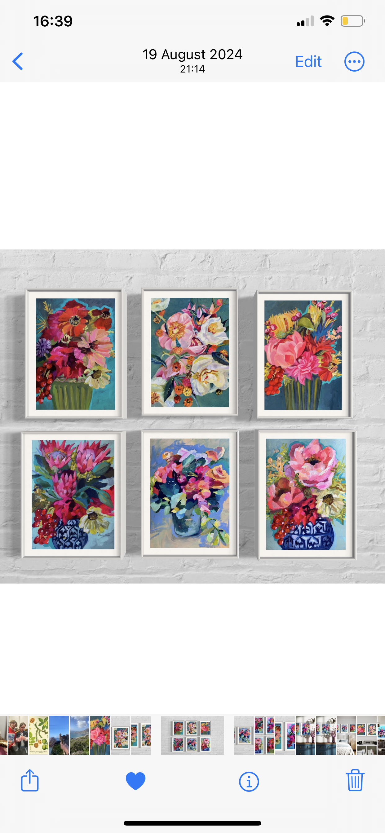 Painted prints