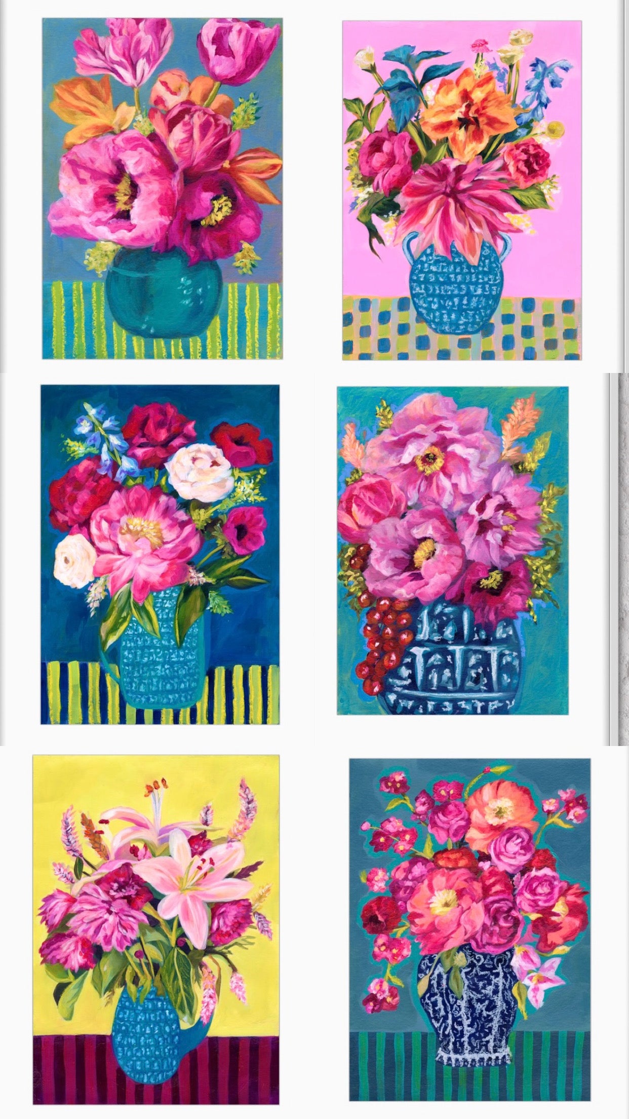 Floral prints